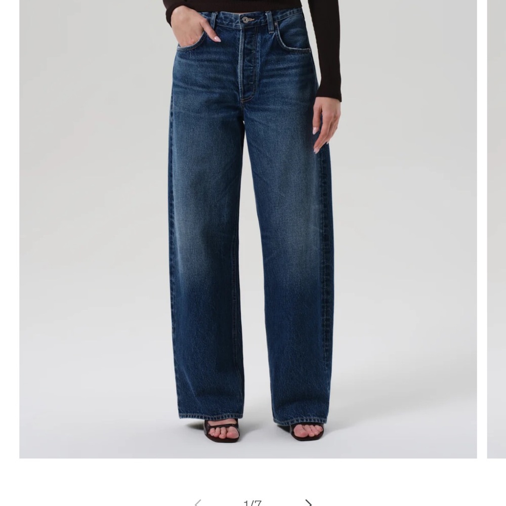Citizens Of Humanity Ayla Claremont wash Dark Blue Flare Jeans